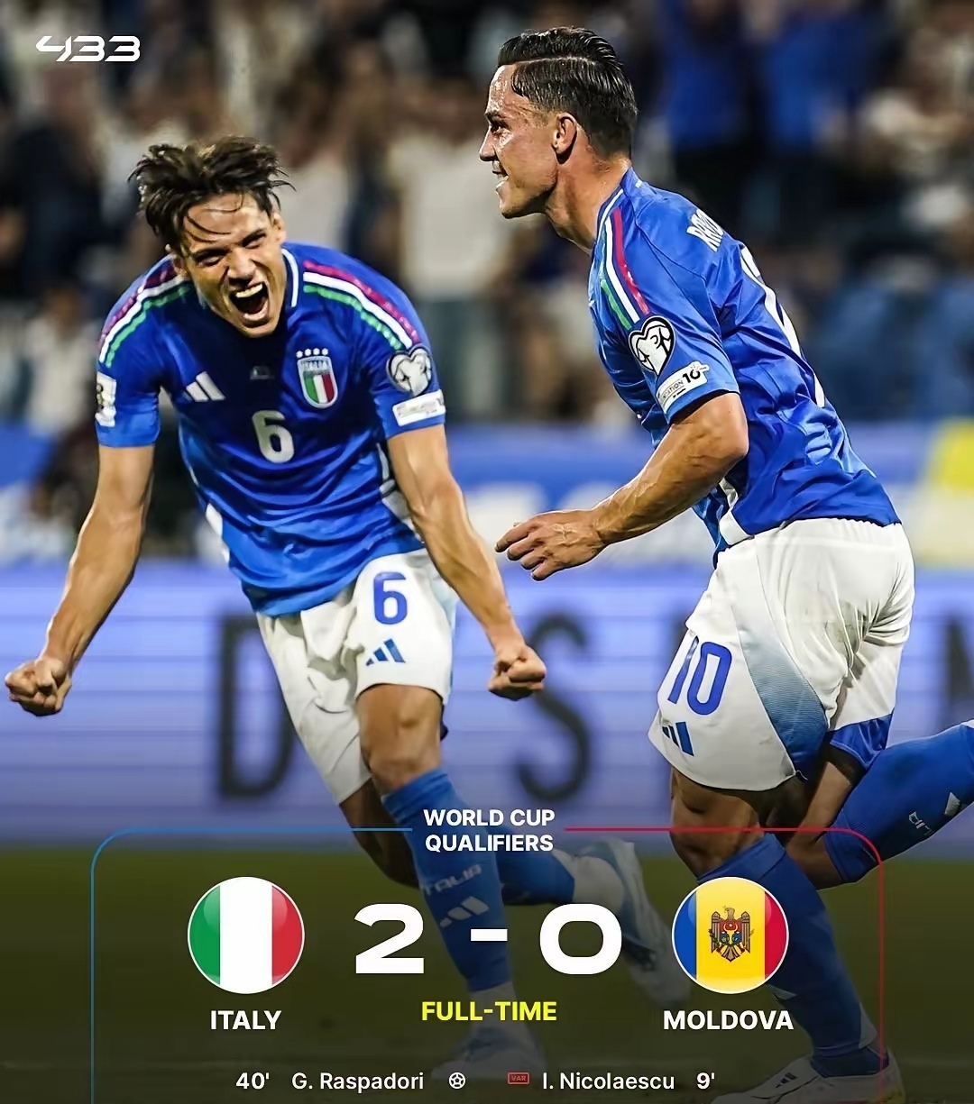 包含意大利队主场大胜，继续征战欧预赛的词条